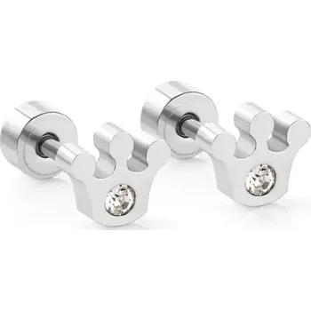 Náušnice Roztomilé hypoalergenní dětské náušnice - 146s