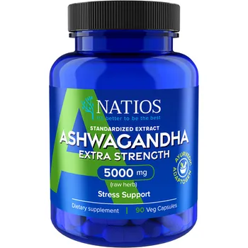 Natios Ashwagandha Extra Strength 5000…