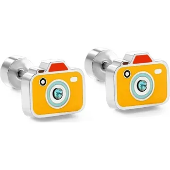 Náušnice Dívčí náušnice z nerezové oceli - 206S