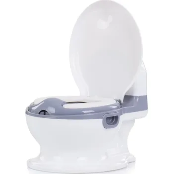 Nočník Chipolino Jolly dětská toaleta se zvukem šedá