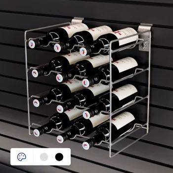 Dílenský regál REPONIO REPONIO Držák na lahve Potio Barva: Stříbrná