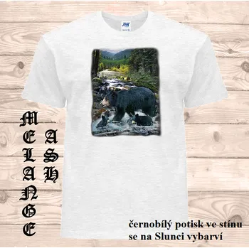 panske-bavlnene_tricko_uv_potisk_cerni_medvedi Barva: Ash melange - popelová směs, velikost: 5XL