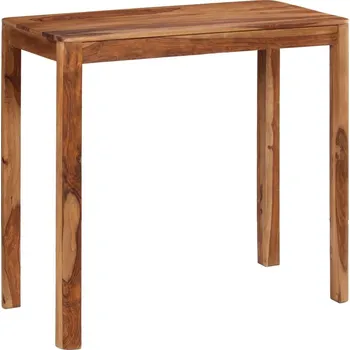 Konferenční stolek AV interiery Designový barový jídelní stůl Tina 120x110x80 z masivu palisandru Odstín palisandru: světle medová