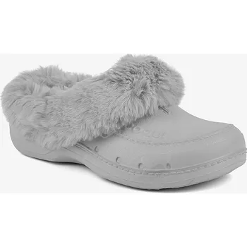 Dámské pantofle Coqui Husky W khaki šedé 