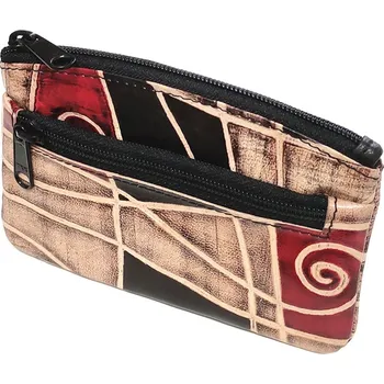 Dámská kožená klíčenka Nivasaža N39-SNT-MGB barevná