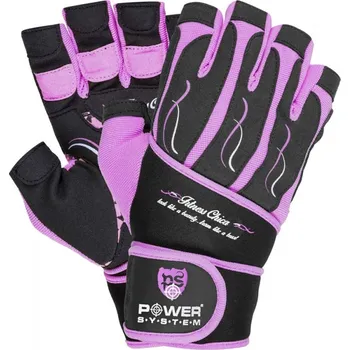 Fitness rukavice Power System PowerSystem rukavice FITNESS CHICA Varianta: purple L