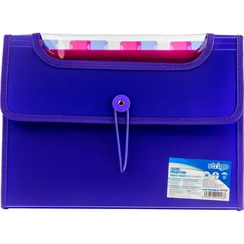 Strigo Složka A4 s 12 kapsami STRIGO fialová 372398