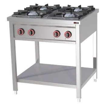 Sporák Sporák plynový 4x hořák s podestavbou | REDFOX - SPF 80 G