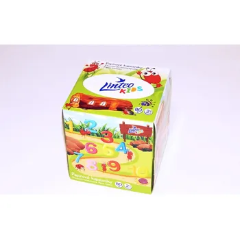 Linteo Kapesníky LINTEO KIDS 80 ks, kosmet. 2067