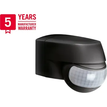 Pohybové čidlo ESYLUX Čidlo MD 200° 12m 1000W IP44 černá EM10025334