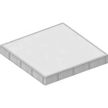 Dlažba Betonová dlažba CS-BETON FORMELA II tl.5 cm 40x40 cm hladká okrová