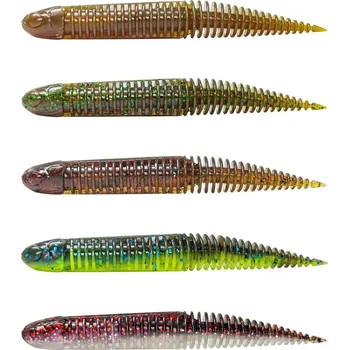 Umělá nástraha Savage Gear Gumová Nástraha Ned Dragon Tail Slug Clear Water Mix 5 ks - 7,2 cm 3 g