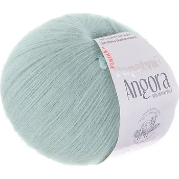 Příze Angora Merino, 5820, světlá mátová