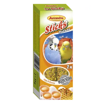 Krmivo pro ptáka Avicentra s.r.o. Tyčinky andulka vejce + med 2 ks 110 g