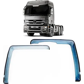 Plexi ofuk oken AIRWIND Deflektor MB Actros 2,3 2002-2015 VHB páska up. polykarrb
