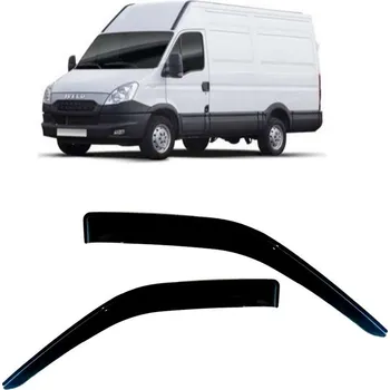 Plexi ofuk oken AIRWIND Deflektor Iveco Daily 1997-2014 VHB páska up. polykarrb.