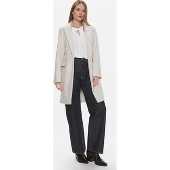 Dámský kabát ONLY Kabát pro přechodné období Nancy 15292832 Bílá Regular Fit M