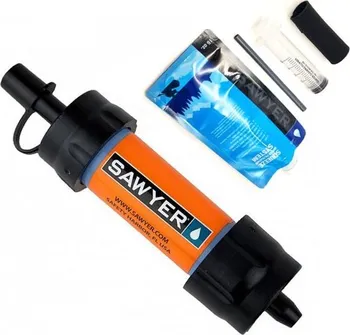 Cestovní filtr na vodu Sawyer SP128 Mini Filter oranžový