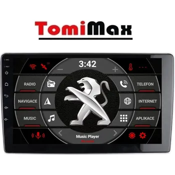 Autorádio TomiMax Peugeot, Citroen, Fiat, Toyota Android 14 autorádio s WIFI, GPS, USB, BT HW výbava: 4 Core 1GB+16GB LOW - Model auta: Peugeot 207 2006 - 2012 Peugeot 307 2001 - 2008 &nbsp; Citroen C2 2003 - 2009 Citroen C3 2001 - 2010 &nbsp; Fiat Scudo 2007 - 2016 &nbsp; Toyota