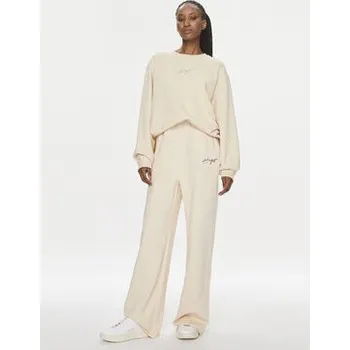 Hugo Teplákové kalhoty Nasuede_2 50508560 Béžová Relaxed Fit L