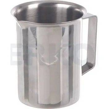 Kádinka s uchem a výlevkou, nerezová, Objem [ml]: 500