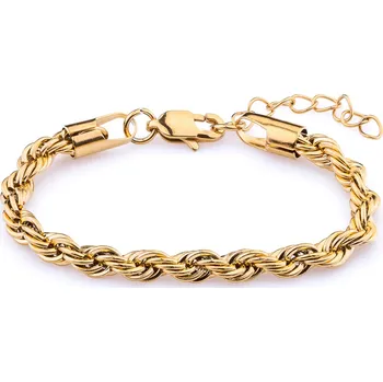 Náramek franco bene Rope náramek - pozlacený | 308