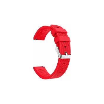 Příslušenství k chytrým hodinkám Landscape Grain Strap Red pro Xiaomi Amazfit BIP, BIP S, BIP LIte, GTS, GTR 42 mm