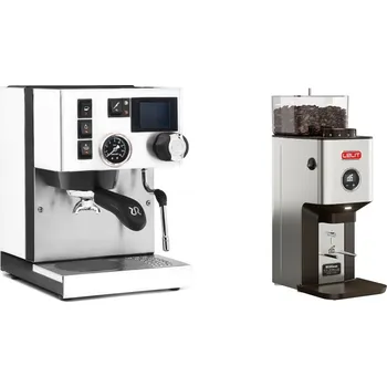 Kávovar Rancilio Silvia BC PID, white + Lelit William PL72