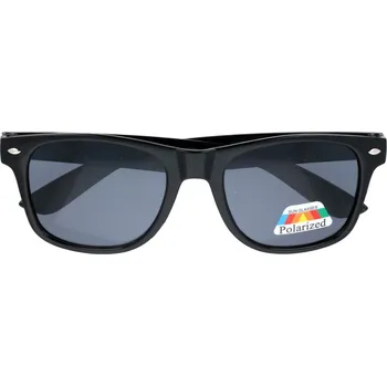 Sluneční brýle Černé polarizační sluneční brýle Wayfarer