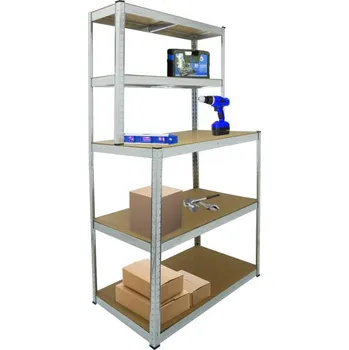 Dílenský regál PRO-Technik Regál kovový 180x90x45cm