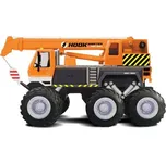Maisto Builder Zone Quarry monsters, jeřáb, oranžový 1:32