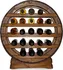 Stojan na víno Lefit stojan na víno ve tvaru sudu na 21 lahví dub