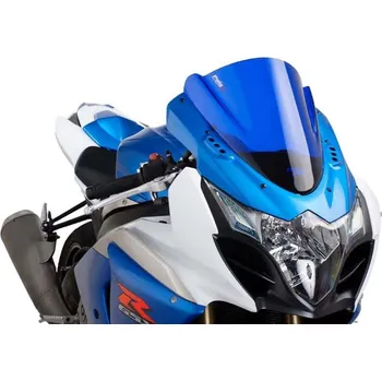 Suzuki GSX-R1000 2009>2016 plexi Puig 4933A (modré,Height: 360mm Width: 340mm)