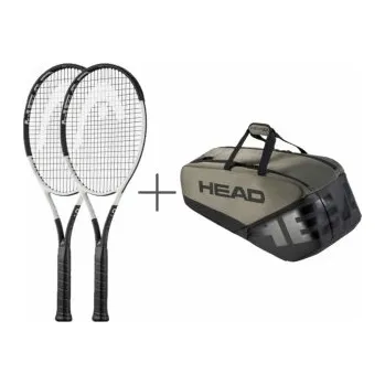 Tenisová raketa 2x Head SPEED MP L + 1x Bag PRO X L L1