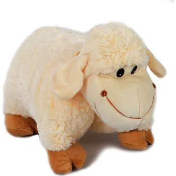 plyšák Plyšový polštářek ovečka - mini 17x24 cm