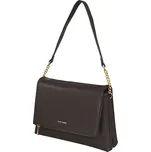 Tmavě hnědá praktická kabelka přes rameno David Jones LM7958