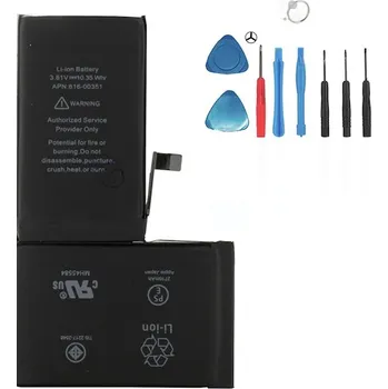 Baterie pro mobilní telefon Baterie pro iPhone X - instalační set