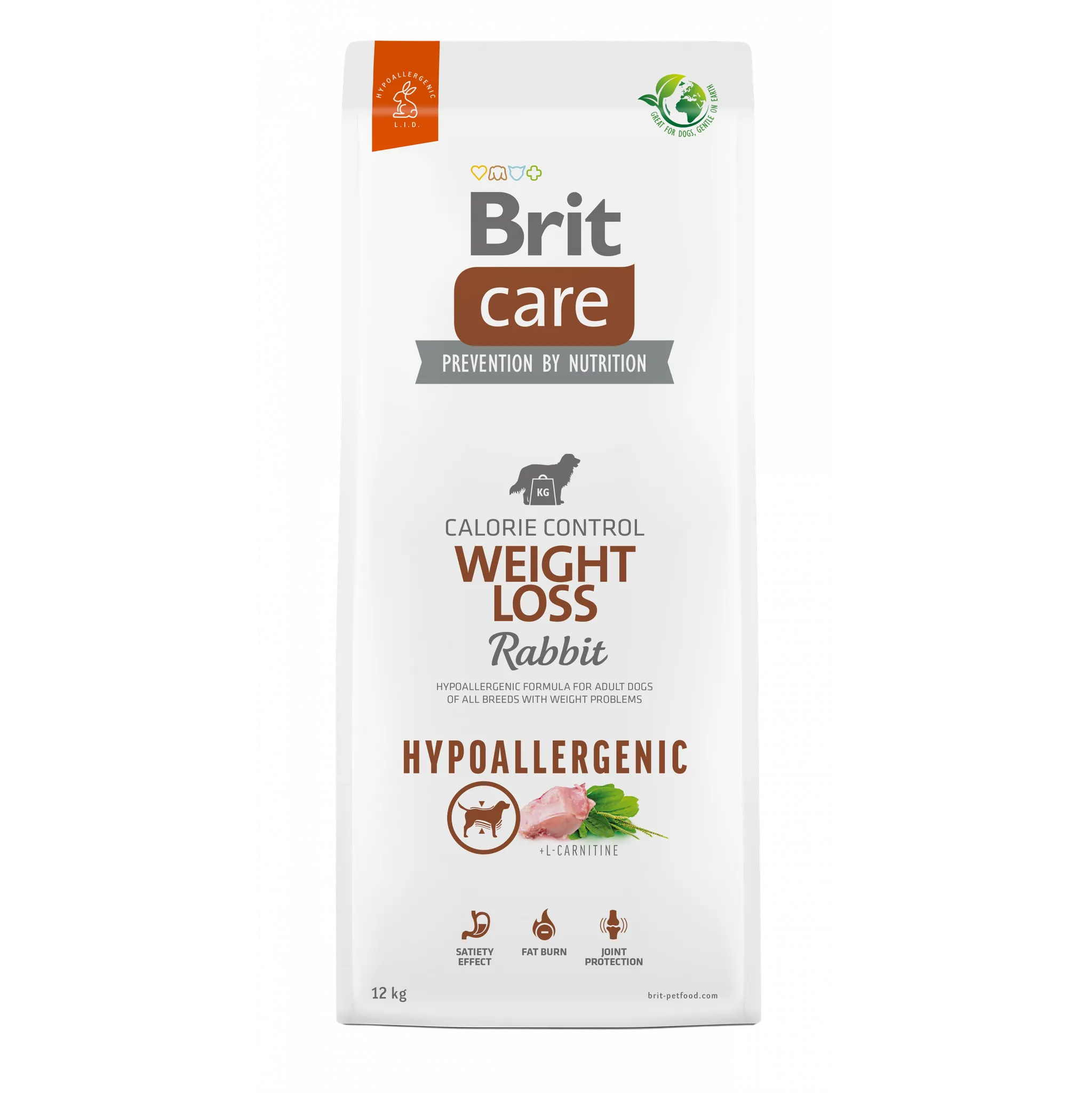 Fotografie 2 - Krmivo pro psa Brit Care Dog Weight Loss Rabbit/Rice 12 kg