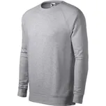 Malfini Merger mikina pánská stříbrný melír 3XL