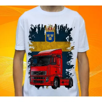 Pánské tričko tričko VOLVO FH 420 I 164 (tričko s náklaďákem)