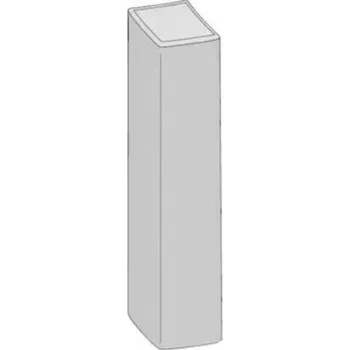 Zahradní obrubník CS-BETON Palisáda LENA 18/12/60 černá