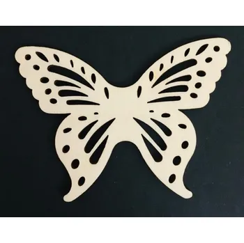 Vílí křídla Motýl 10 cm - dřevěný výřez