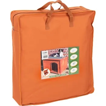 Bouda pro psa Izolace pro psí boudu Woody s rovnou střechou - vhodná pro vel. L, Š 104 x H 63 x V 60 cm