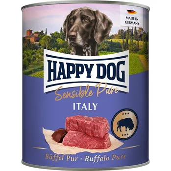 Krmivo pro psa 24x800g Happy Dog Sensible Pure - Italy (buvolí))