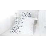 Xpose bavlna povlečení na 2 postele -Ivanka šedá