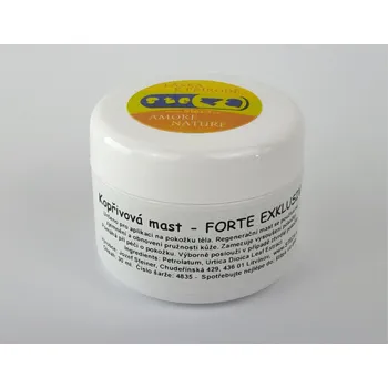 Bylinná léčivá mast Tinktur - Kopřivová mast - FORTE EXKLUSIV 3x 30 ml. (Kopřivová mast)