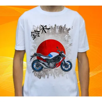 Pánské tričko tričko Suzuki SFV 650 XL (tričko s motorkou )