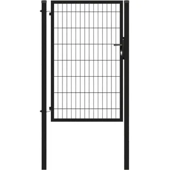 branka Branka 1Kř. 2D BOX ZnPVC 1000x1700mm, RAL 9005 černá matná