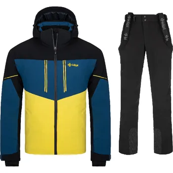 Pánský lyžařský komplet Tonnsi YEL XXL + Rhea BLK 3XL