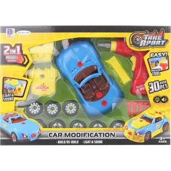 ostatní stavebnice Šroubovací stavebnice - auto